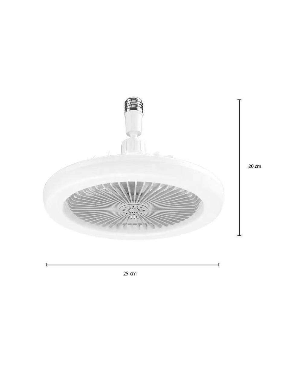 Ventilador 2 en 1 con control remoto 3 velocidades 5