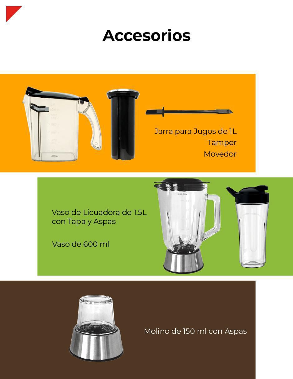 Extractor de jugo 800 W 8