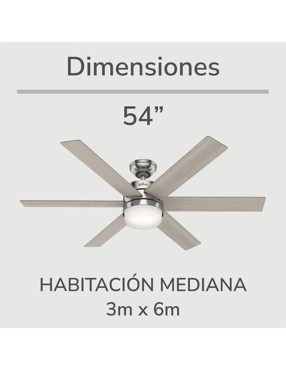 Ventilador de techo con control remoto 3 velocidades 19