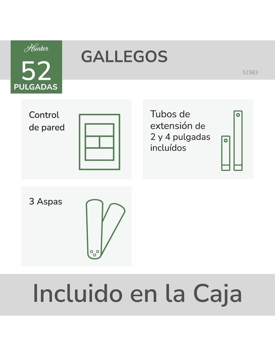 Ventilador de techo con control remoto 3 velocidades 3