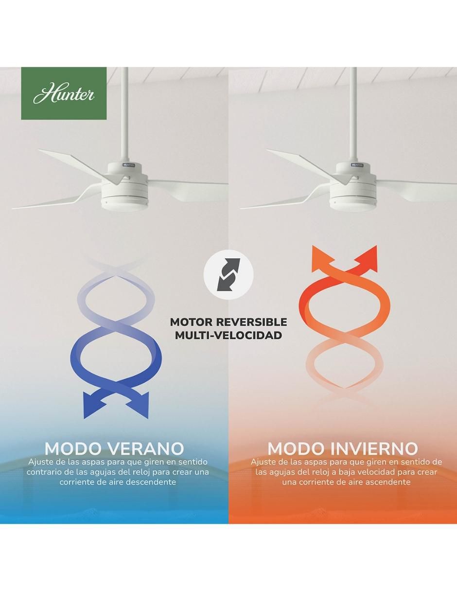 Ventilador de techo con control remoto 3 velocidades 7