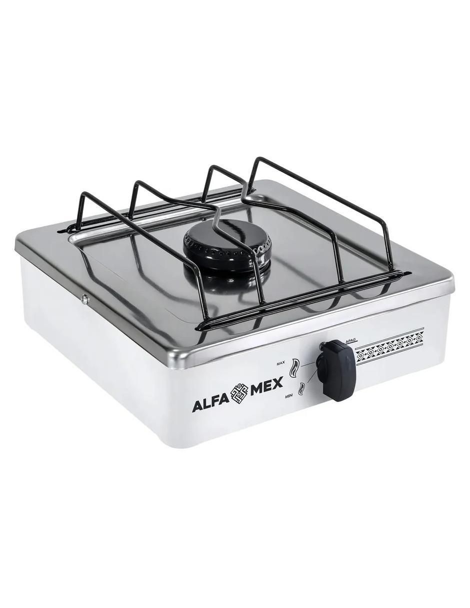 Parrilla de gas 603-6-blanco de acero inoxidable 2