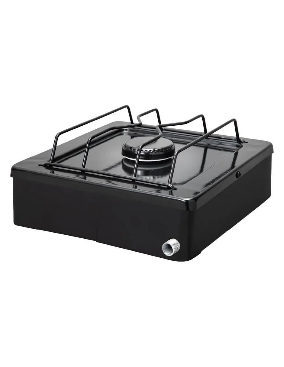 Parrilla de gas 603-4-negro de acero inoxidable 2