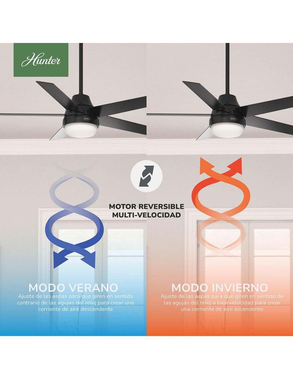 Ventilador de techo 3 velocidades 4