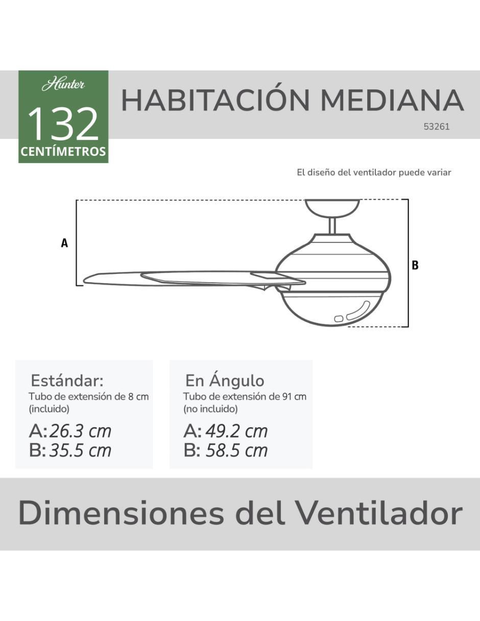 Ventilador de techo 3 velocidades 9