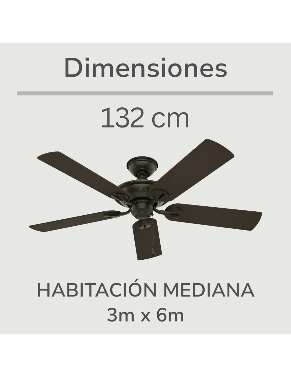 Ventilador de techo 3 velocidades 7